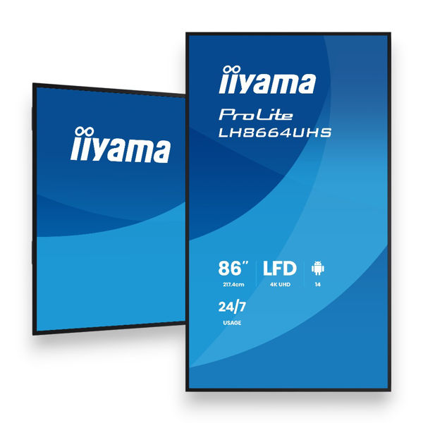 Picture of Iiyama 86 inch 4K UHD Digital Signage Display Android OS